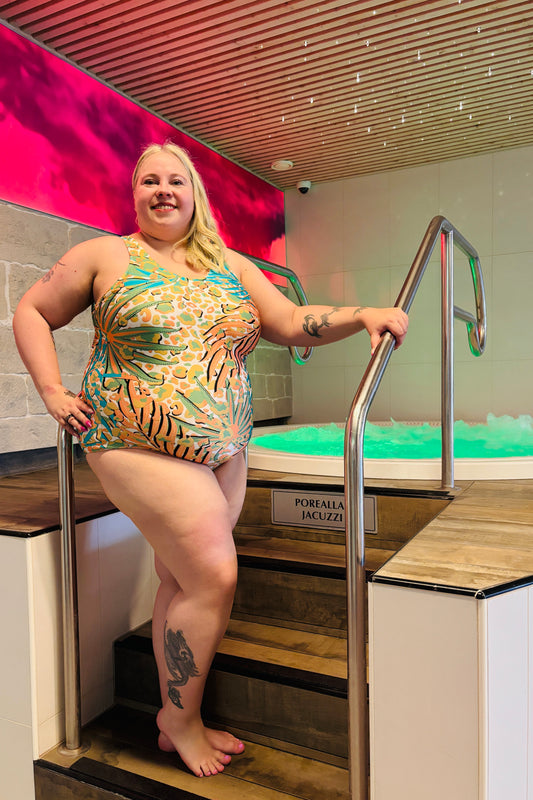 Bali säädettävä uimapuku – paradise