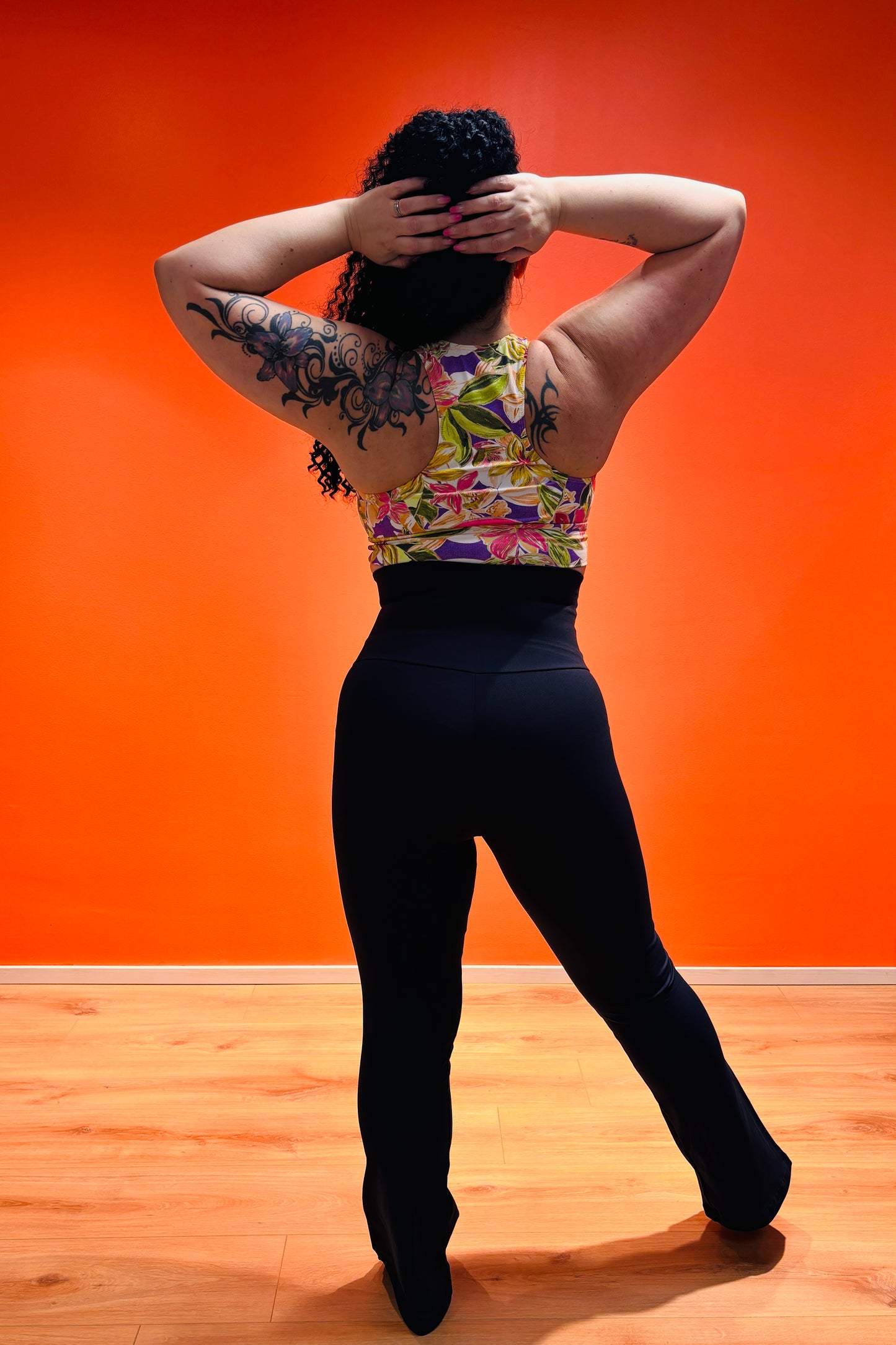 Regular lahje - SUPLEX® Flow extra korkeavyötäröiset Jazz leggingsit - grafiitin musta