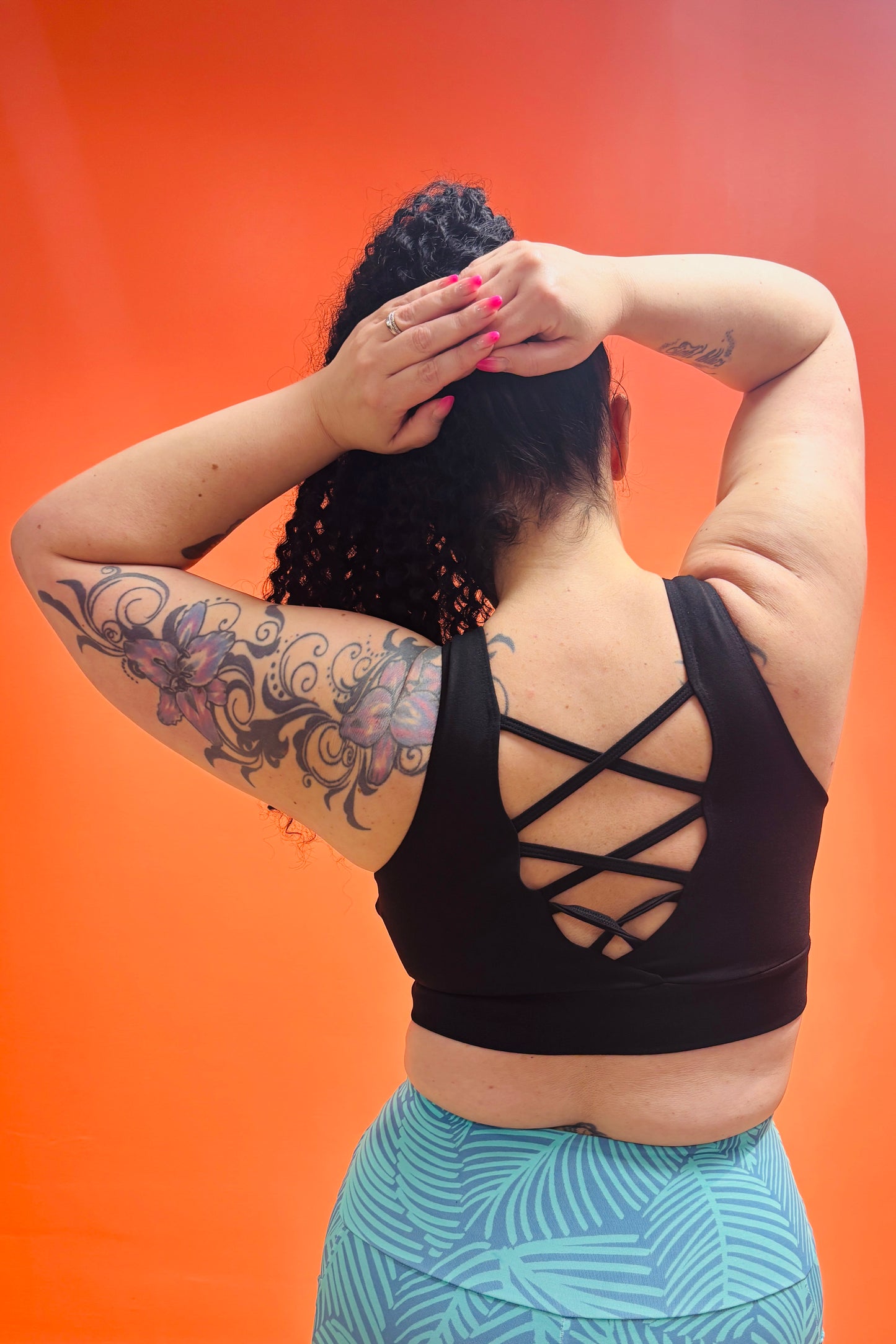 Treenitoppi Lara SUPLEX® Original - musta (uusi kangas ja parannettu malli)