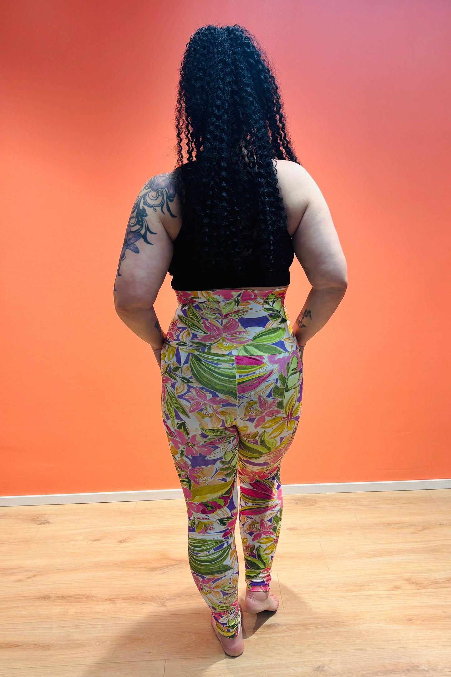 Flower SUPLEX® Flow taskulliset extrakorkeavyötäröiset leggingsit