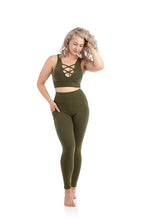 Lataa kuva Galleria-katseluun, Pocket SUPLEX® Original High Waist leggingsit, army vihreä
