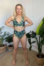 Lataa kuva Galleria-katseluun, Bikiniliivi Belize, Jungle green // KOKO 38/40
