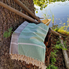 Lataa kuva Galleria-katseluun, Hamam-pyyhe Deniz, Green
