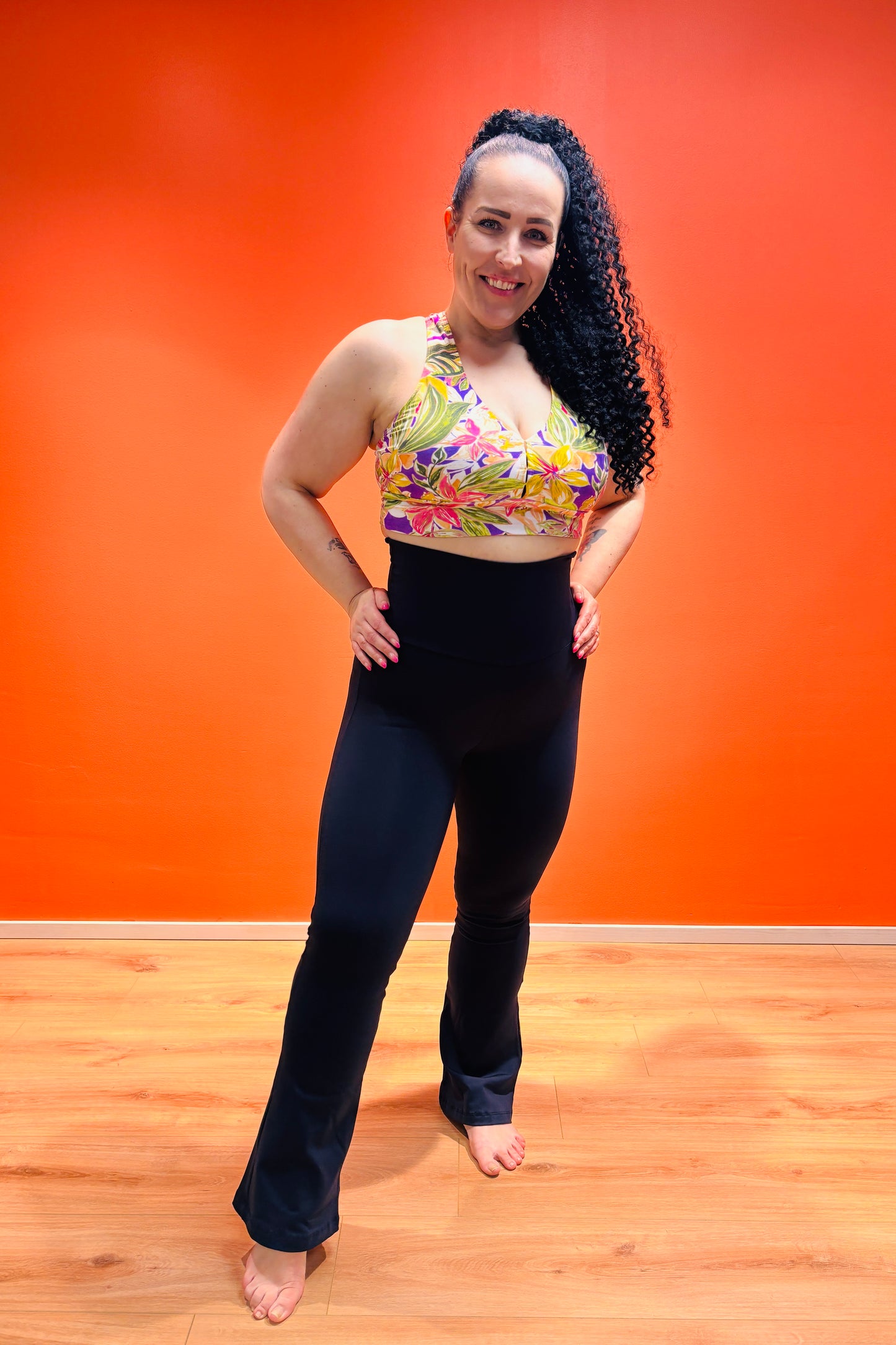 Regular lahje - SUPLEX® Flow extra korkeavyötäröiset Jazz leggingsit - grafiitin musta