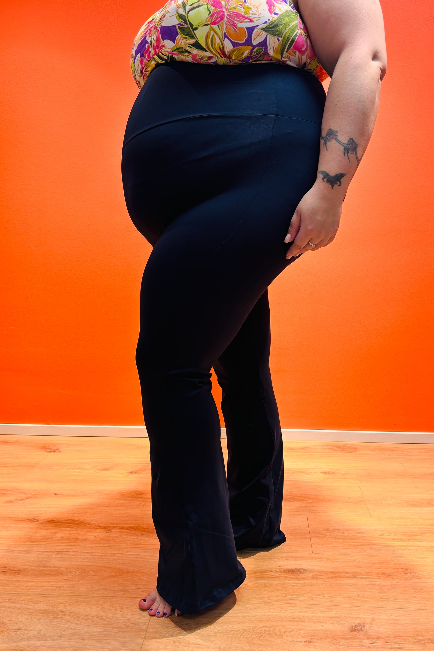 Regular lahje - SUPLEX® Flow extra korkeavyötäröiset Jazz leggingsit - grafiitin musta