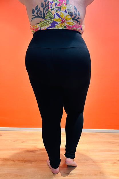 SUPLEX® Original taskulliset extra korkeavyötäröiset leggingsit - musta