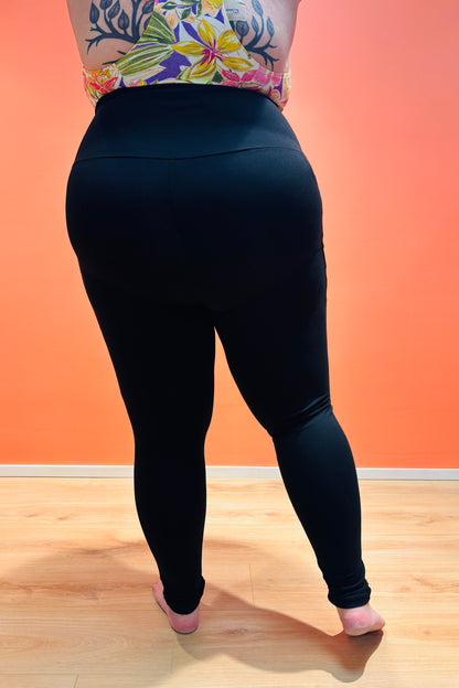 SUPLEX® Original taskulliset extra korkeavyötäröiset leggingsit - musta