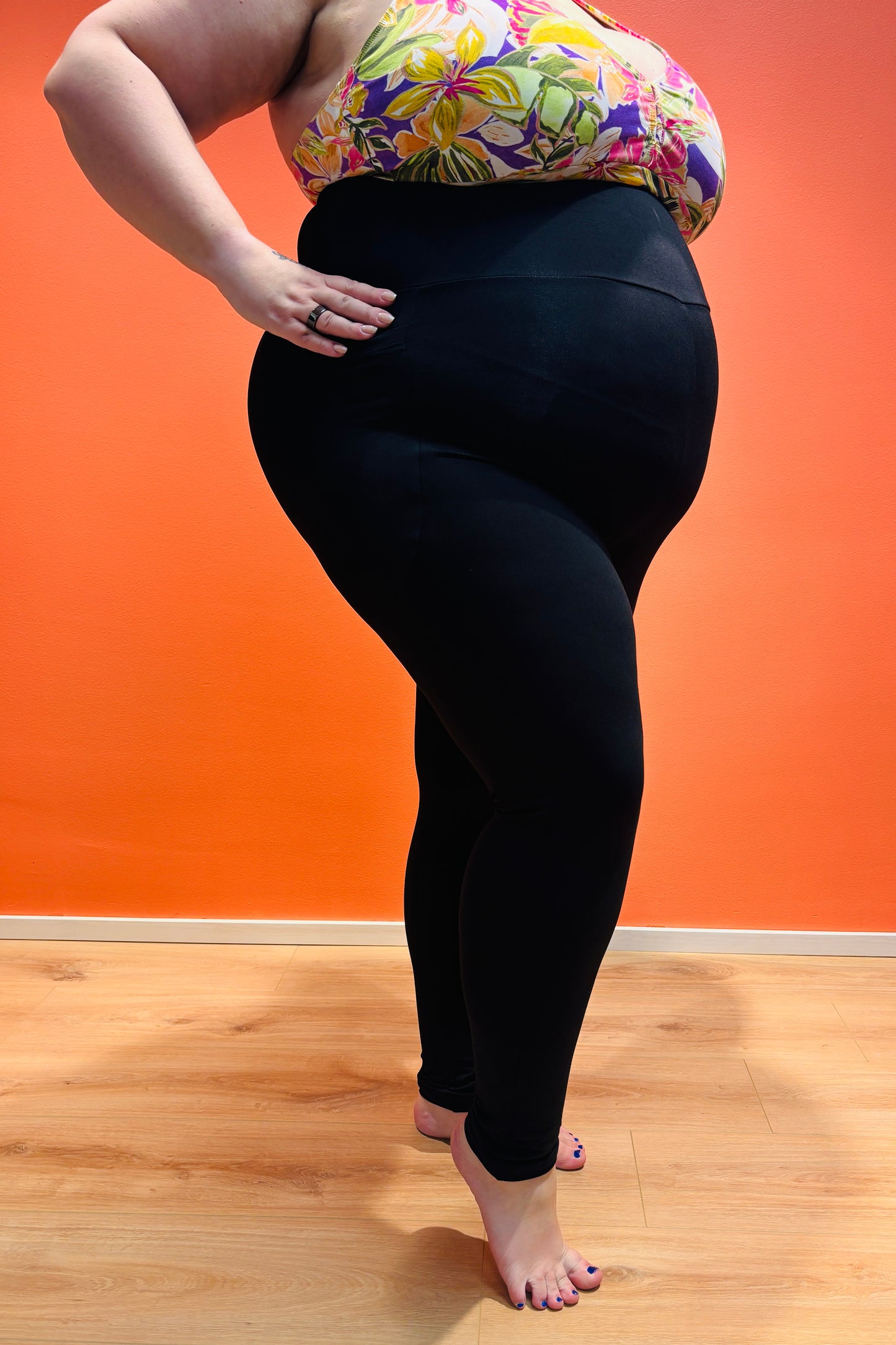 SUPLEX® Original taskulliset extra korkeavyötäröiset leggingsit - musta