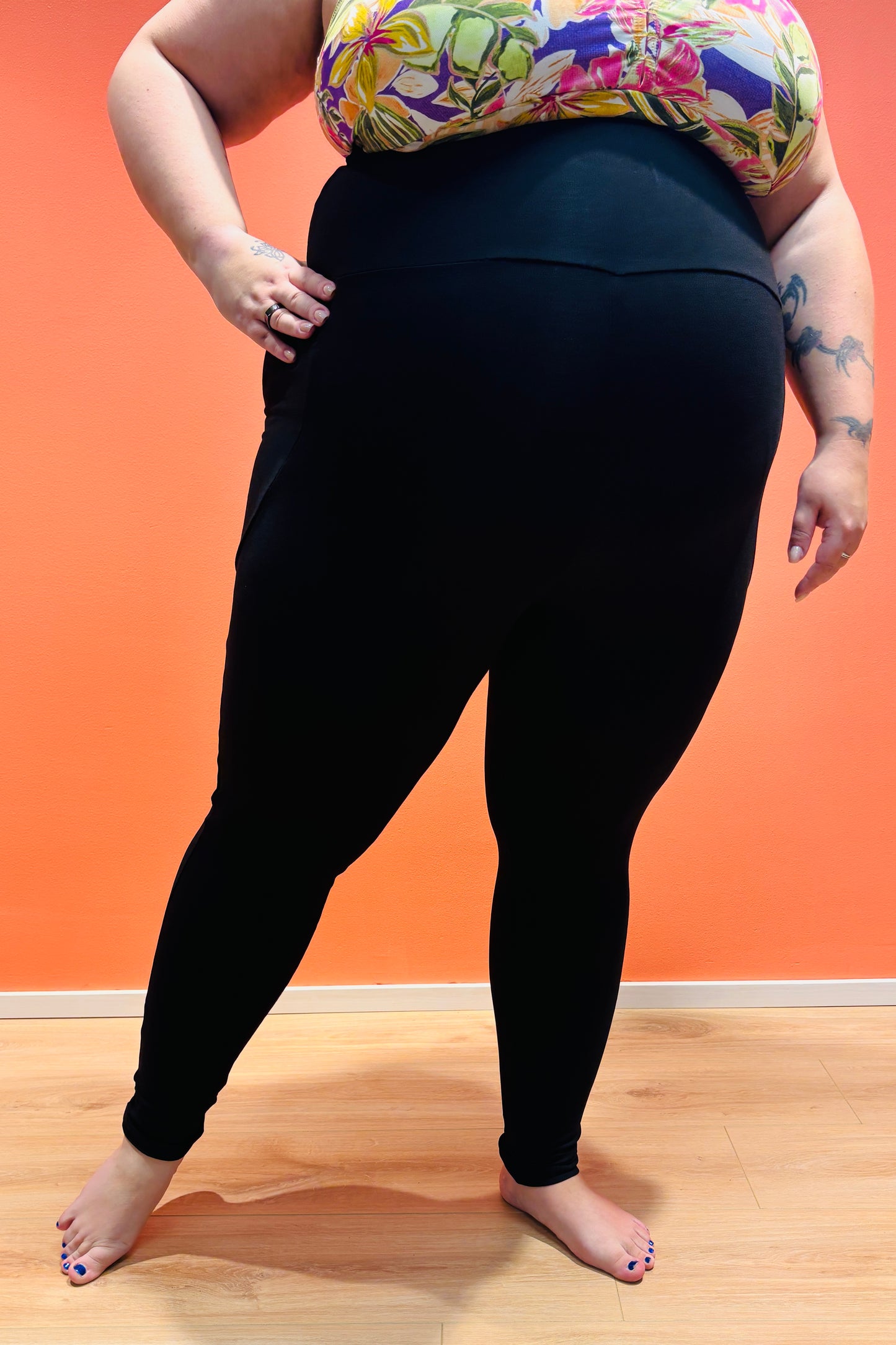 SUPLEX® Original taskulliset extra korkeavyötäröiset leggingsit - musta