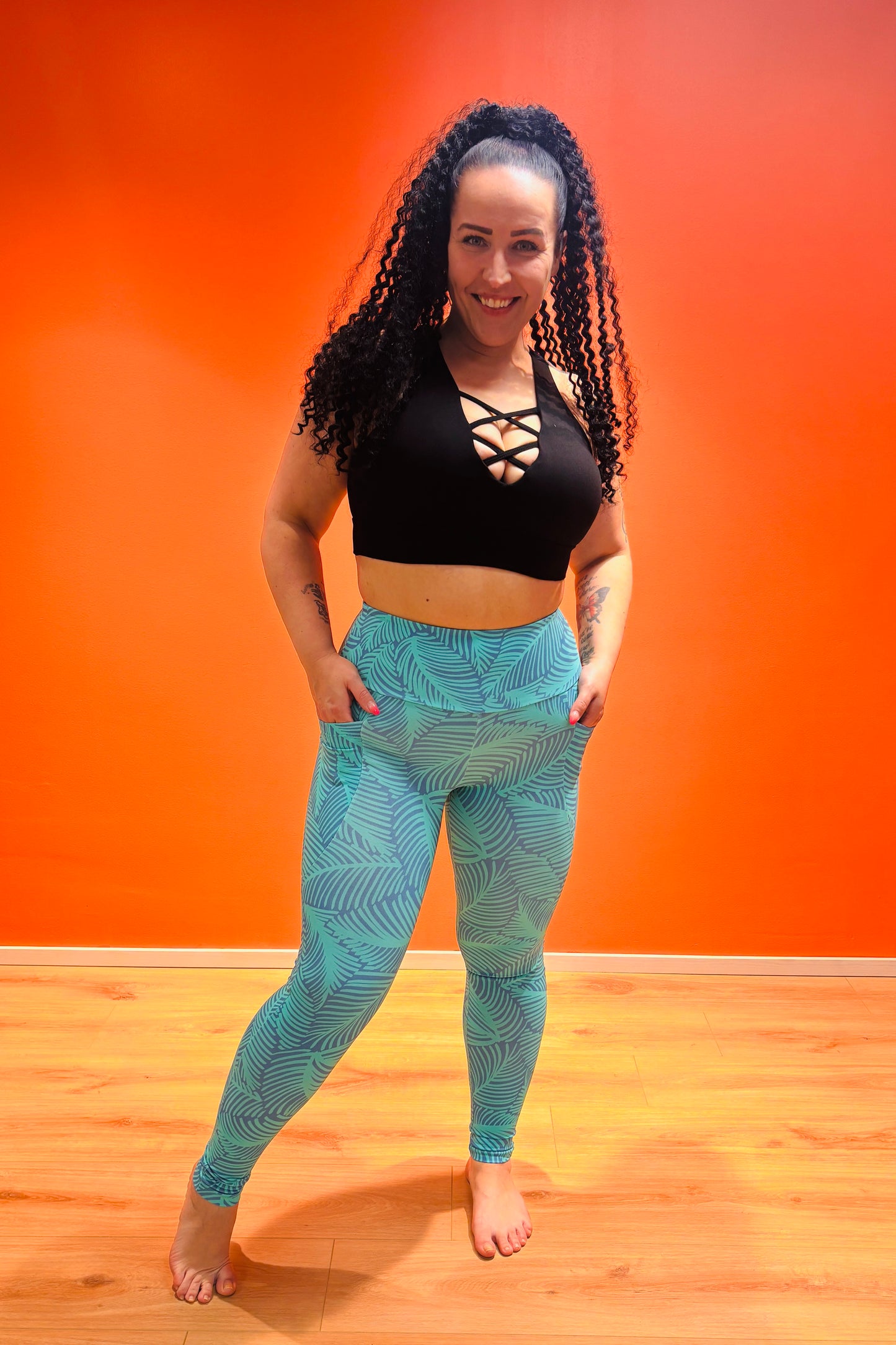 Green Leaf SUPLEX® Flow taskulliset korkeavyötäröiset leggingsit