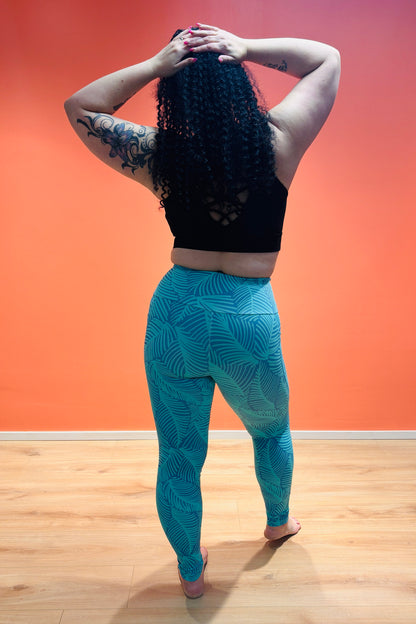 Green Leaf SUPLEX® Flow taskulliset korkeavyötäröiset leggingsit