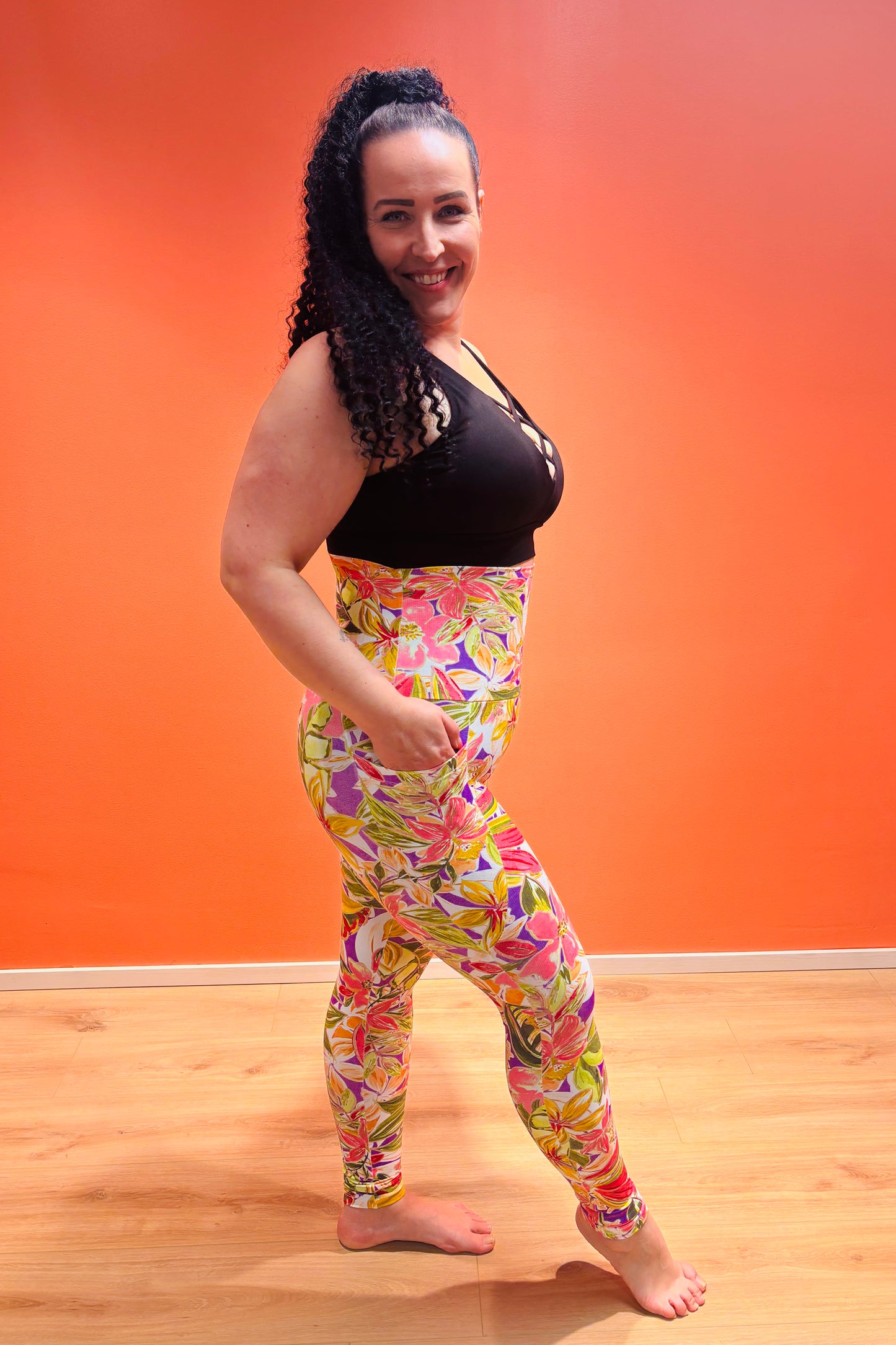 Flower SUPLEX® Flow taskulliset extrakorkeavyötäröiset leggingsit