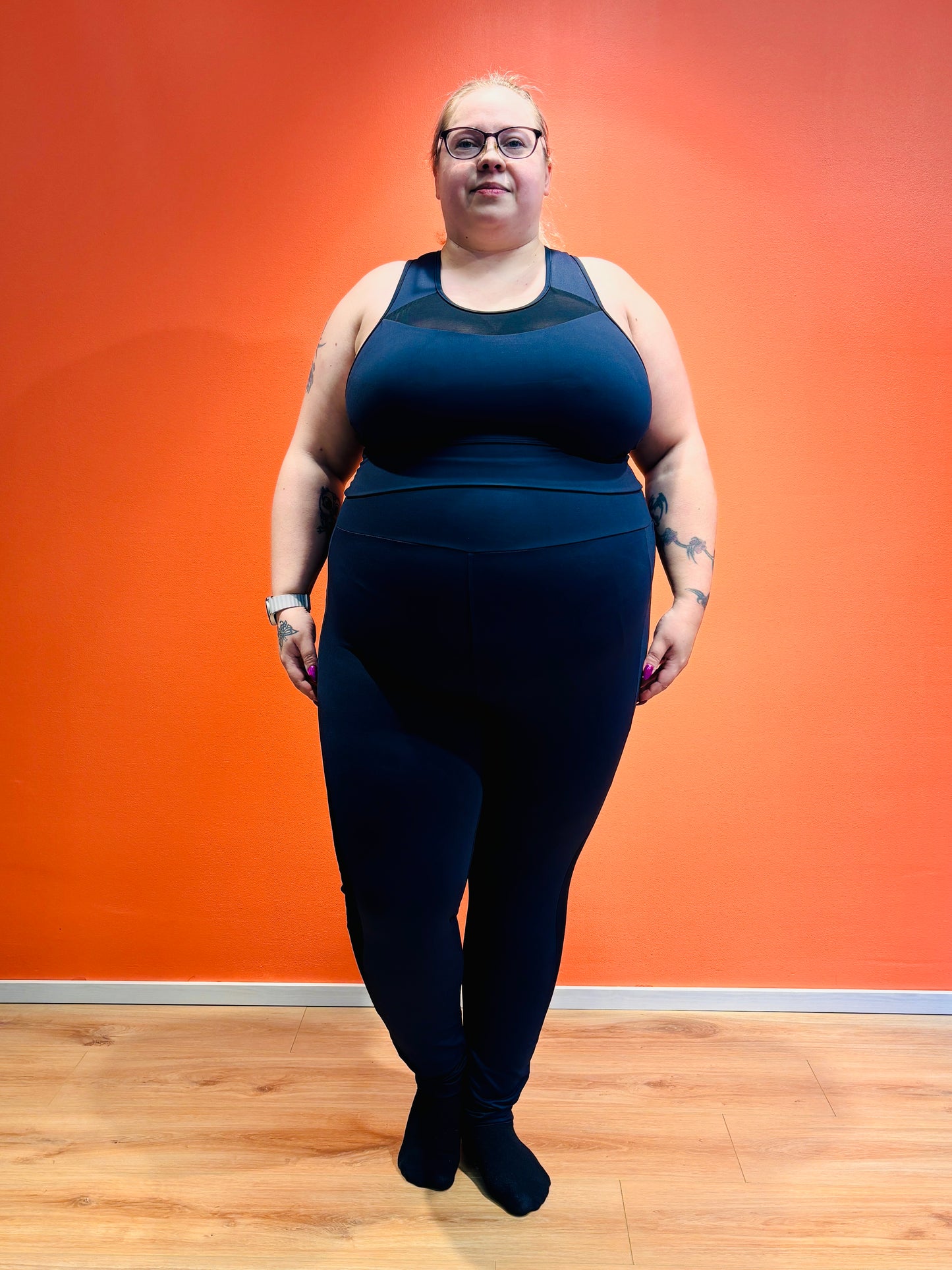 SUPLEX® Flow korkeavyötäröiset Mesh leggingsit - grafiitin musta