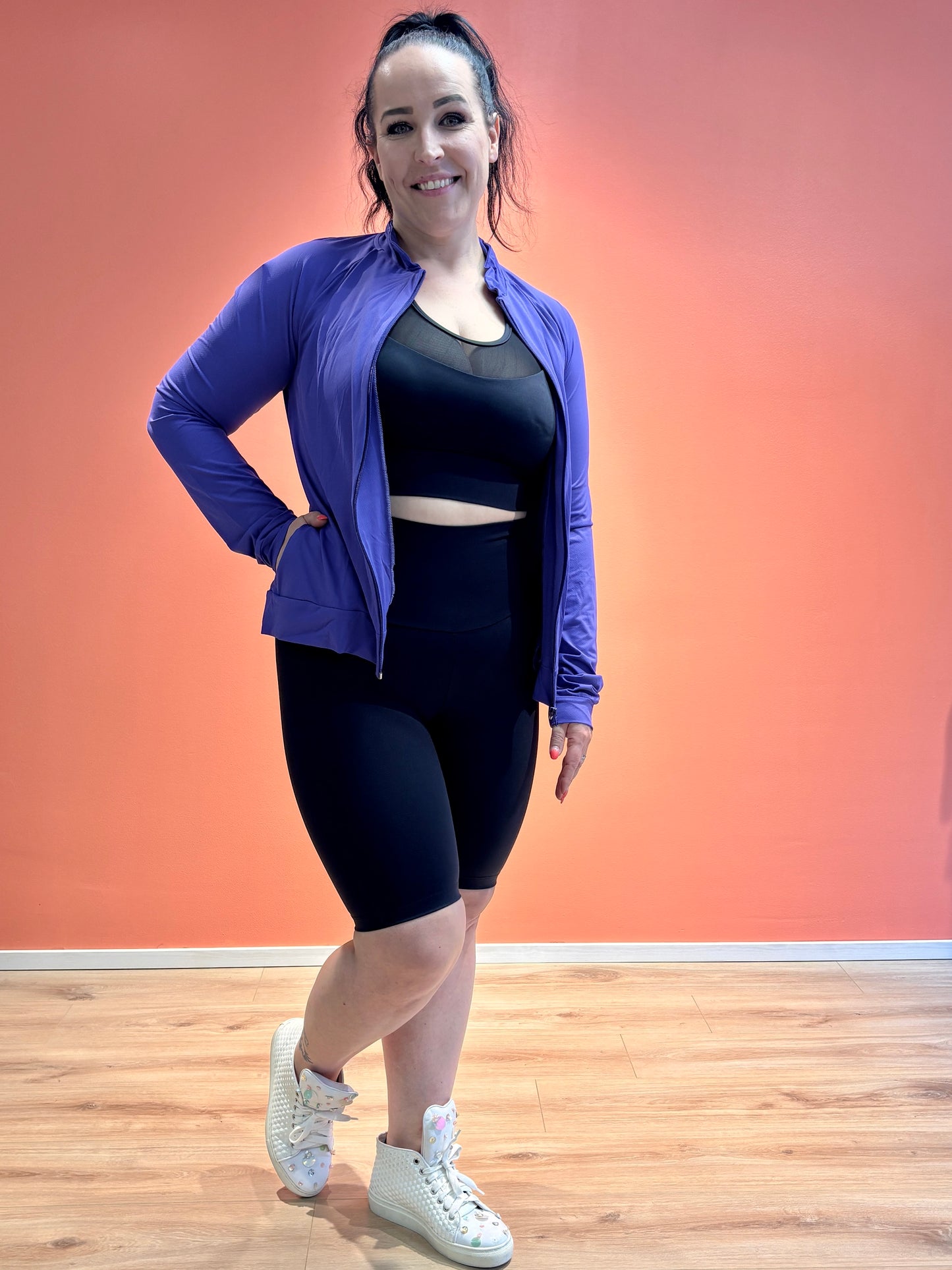 Treenitakki BomBom Jacket – violetti