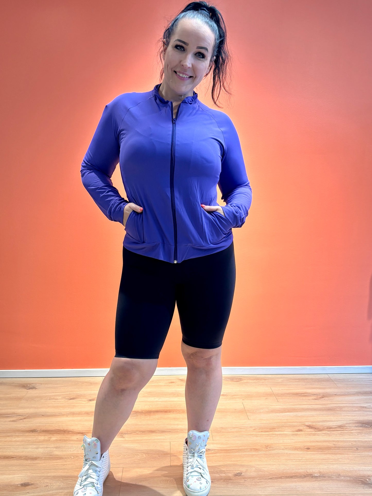 Treenitakki BomBom Jacket – violetti