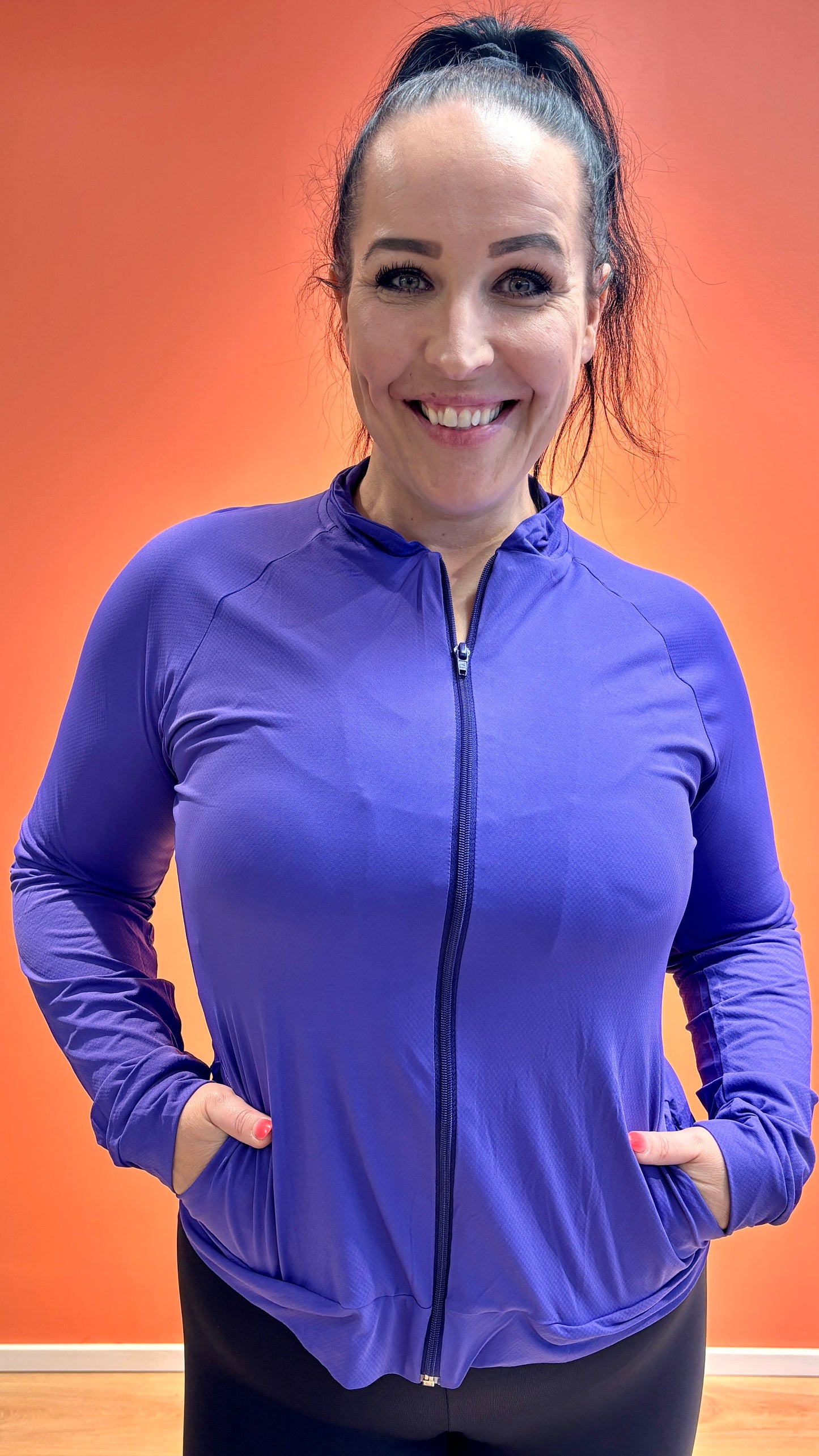 Treenitakki BomBom Jacket – violetti