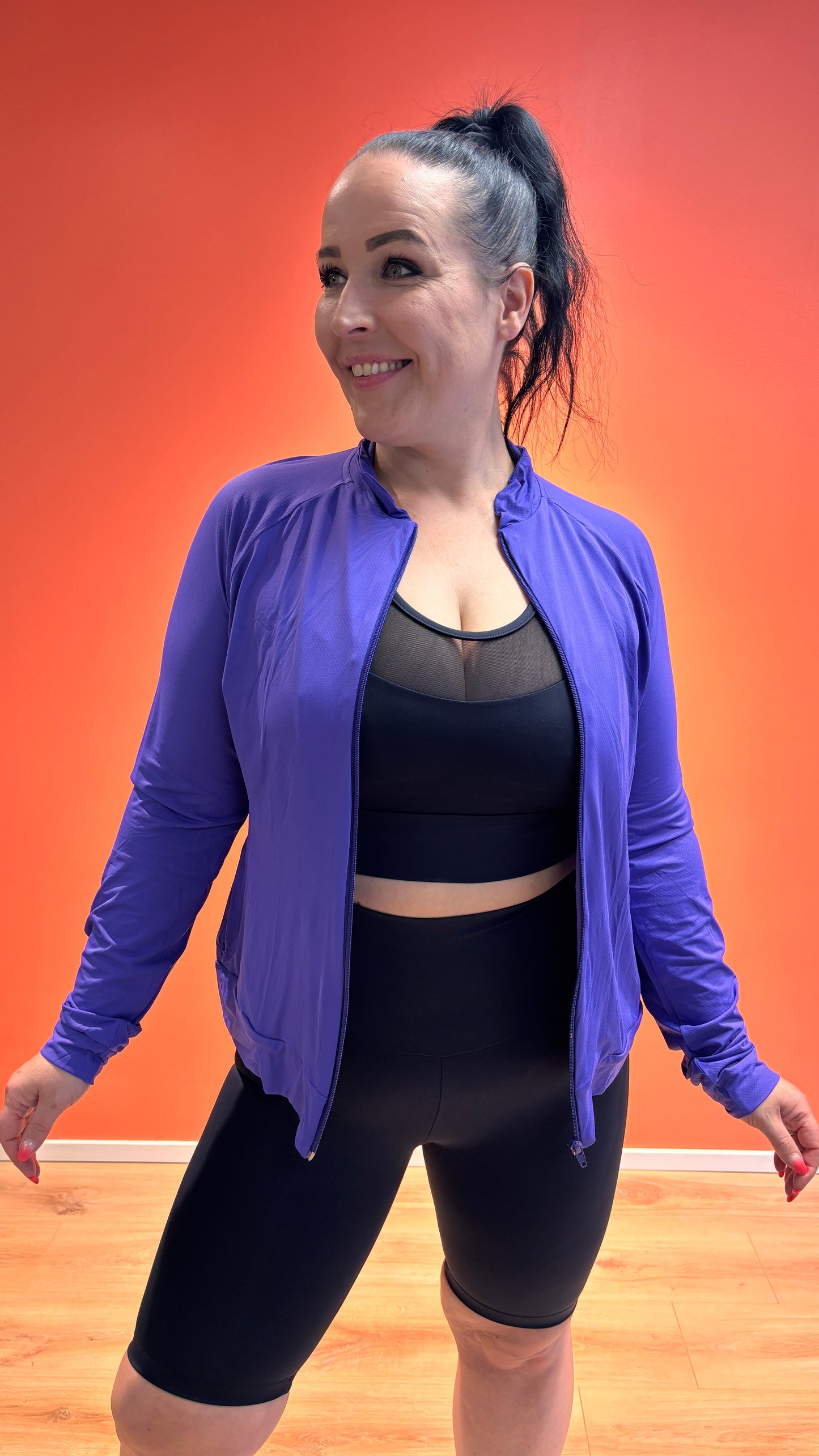 Treenitakki BomBom Jacket – violetti