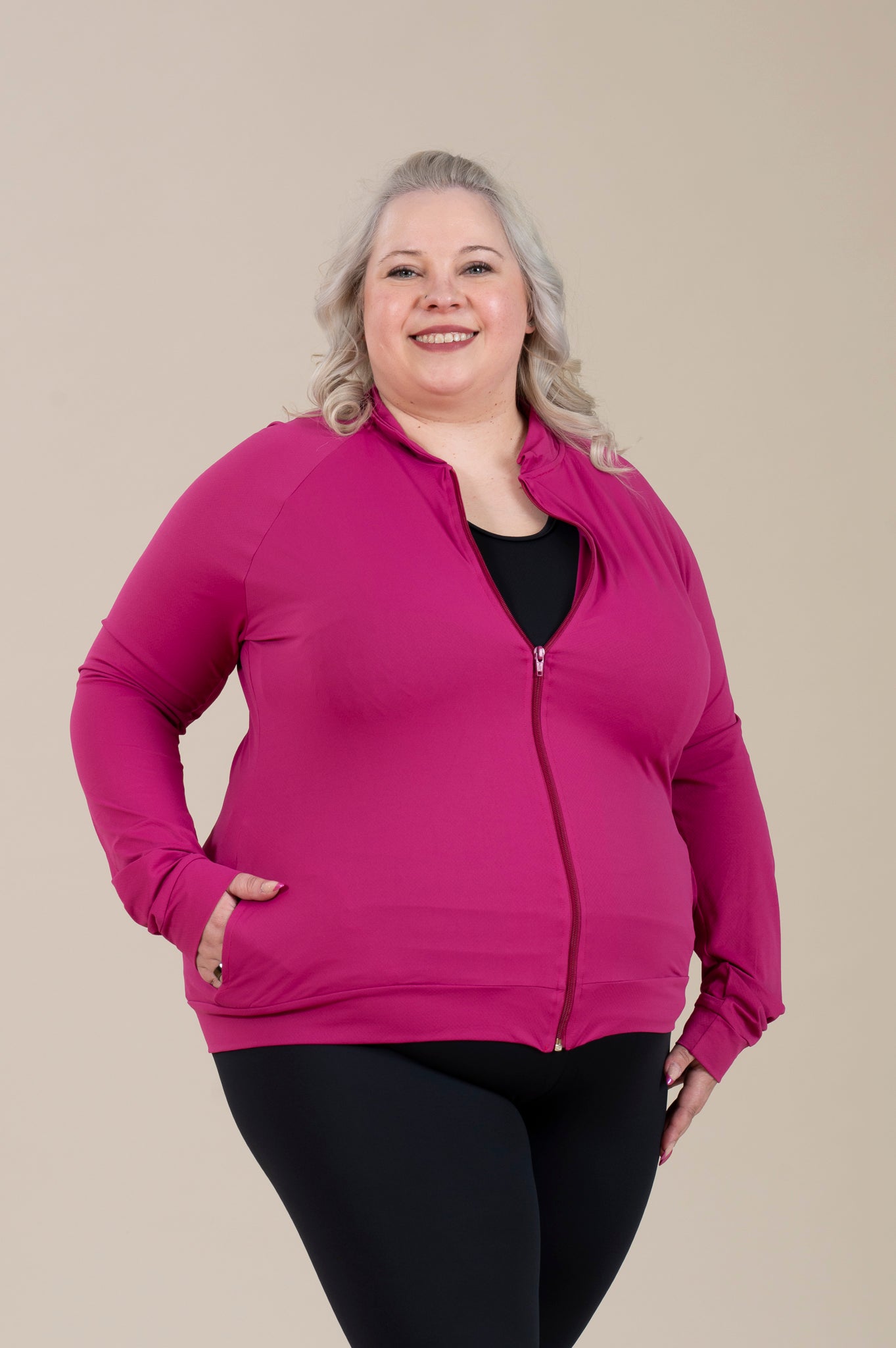 Treenitakki BomBom Jacket – fuksia