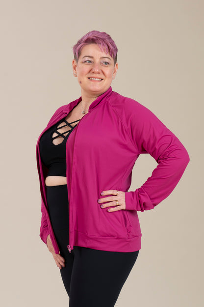 Treenitakki BomBom Jacket – fuksia