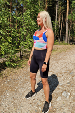 Lataa kuva Galleria-katseluun, Biker Shorts Extra High SUPLEX® FLOW, musta - LIUKASPINTAINEN
