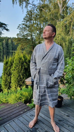 Hamam-kylpytakki 3XL -miesten kylpytakki