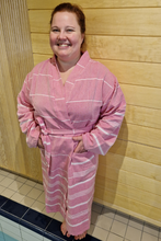 Lataa kuva Galleria-katseluun, pinkki BomBom hamam kylpytakki Deniz pink S-3XL bombom.fi
