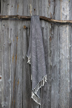 Lataa kuva Galleria-katseluun, Hamam-pyyhe Fishbone Black
